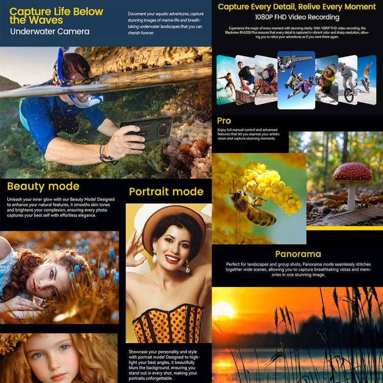 Blackview BV6200 Plus Rugged Phone