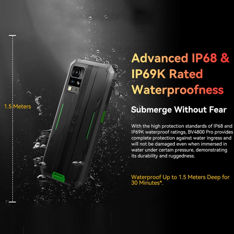 Blackview BV4800 Pro, 4GB+128GB, 6.56 inch Android 14