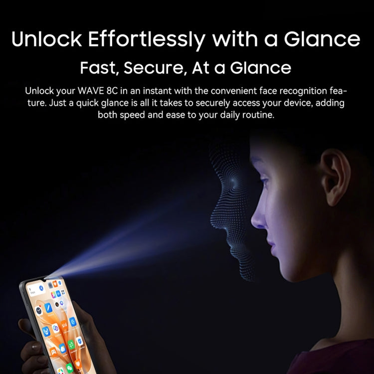 Blackview WAVE 8C, 2GB+64GB, 6.56 inch Android 14 GO Unisoc SC9863A Octa Core, Network: 4G, OTG, WAVE 8C 2GB+64GB - NMNYSX