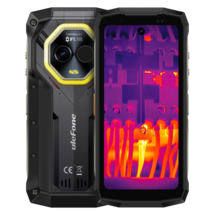 Ulefone Armor Mini 20T Pro, Thermal Imaging, 8GB+256GB, IP68/IP69K Rugged Phone, 4.7 inch Android 14 MediaTek Dimensity 6300 5G Octa Core, Network: 5G, NFC, OTG, Armor Mini 20T Pro - NMNYSX