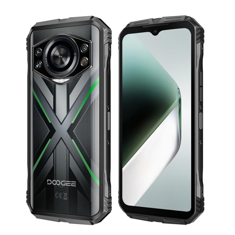 DOOGEE S Cyber Pro, Side Fingerprint, Night Vision, 12GB+512GB, 6.6 inch Android 14 Helio G100 Octa Core, Network: 4G, OTG, NFC - NMNYSX
