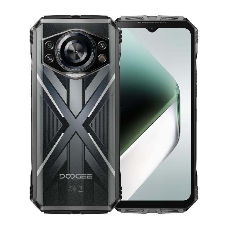 DOOGEE S Cyber Pro, Side Fingerprint, Night Vision, 12GB+512GB, 6.6 inch Android 14 Helio G100 Octa Core, Network: 4G, OTG, NFC - NMNYSX