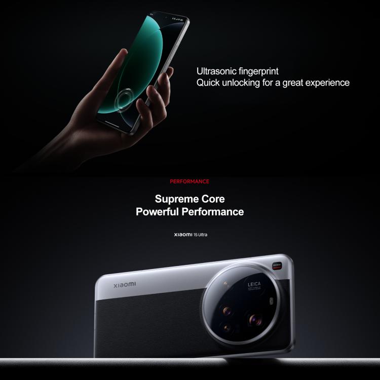Xiaomi 15 Ultra Dual Satellite Version, 16GB+1TB, 3D Ultrasonic Fingerprint, 200MP Camera, 6.73 inch Xiaomi HyperOS 2 Snapdragon 8 Elite Octa Core 3nm, NFC, Network: 5G, Dual Satellite Version, 16GB+1TB
