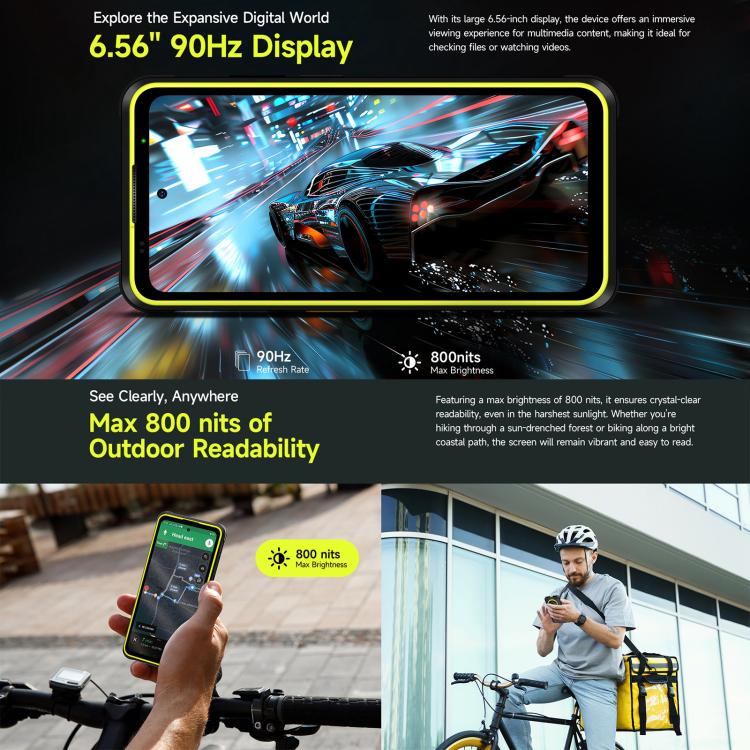 Ulefone Armor X31, 6GB+128GB, Night Vision, IP68/IP69K Rugged Phone, 6.56 inch Android 14 MediaTek Helio G91 Octa Core, Network: 4G, NFC, OTG, Armor X31 - NMNYSX
