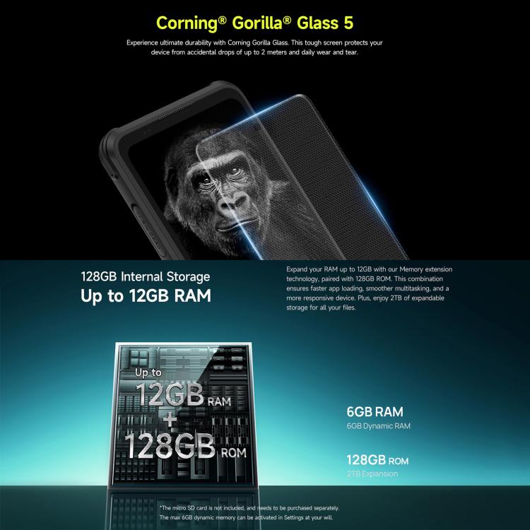Ulefone Armor X31, 6GB+128GB, Night Vision, IP68/IP69K Rugged Phone, 6.56 inch Android 14 MediaTek Helio G91 Octa Core, Network: 4G, NFC, OTG, Armor X31 - NMNYSX