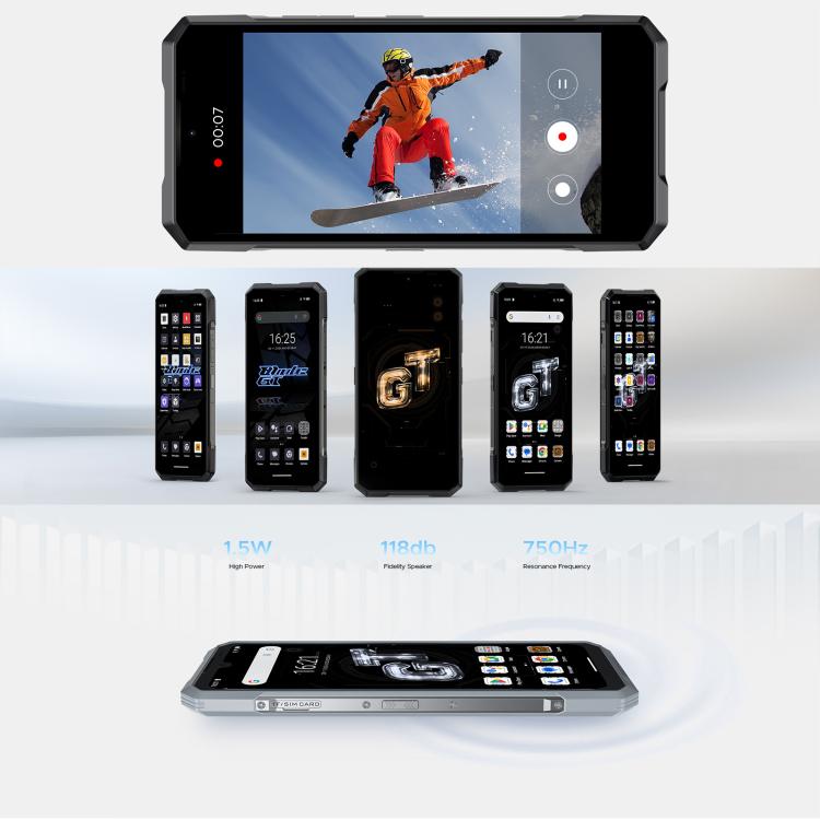 DOOGEE Blade GT Ultra Rugged Phone, 12GB+512GB, 6.72 inch Android 14 MediaTek Dimensity 7300 Octa Core, Network: 5G, OTG, NFC, LED Light Effect, Blade GT Ultra 16GB+512GB - NMNYSX