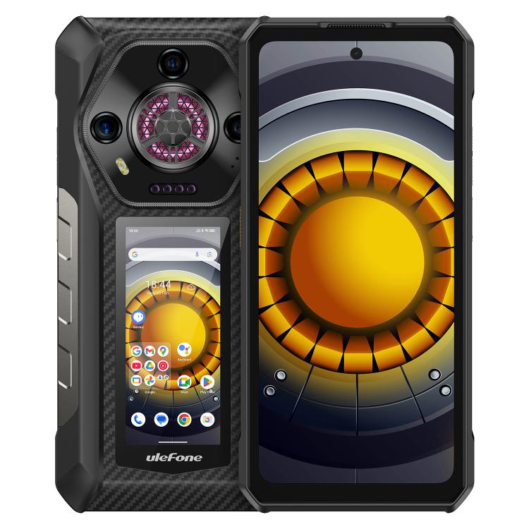 Ulefone Armor 30 Pro Rugged Phone, 16GB+512GB, Night Vision, 6.95 inch + 3.4 inch Dual Screen Android 14 MediaTek Dimensity 7300X Octa Core, Network: 5G, OTG, NFC - NMNYSX