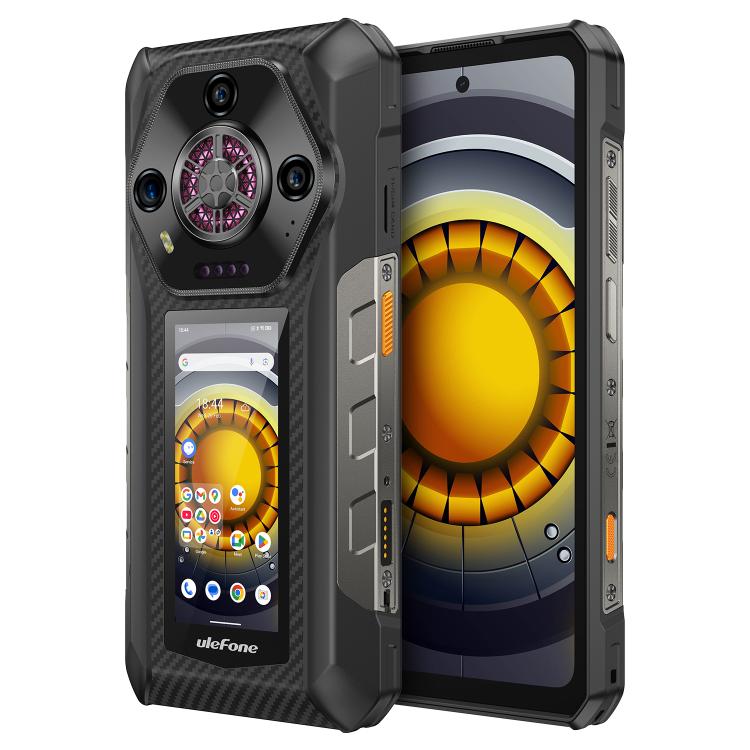 Ulefone Armor 30 Pro Rugged Phone, 16GB+512GB, Night Vision, 6.95 inch + 3.4 inch Dual Screen Android 14 MediaTek Dimensity 7300X Octa Core, Network: 5G, OTG, NFC - NMNYSX