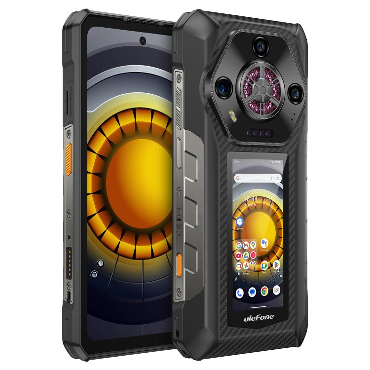 Ulefone Armor 30 Pro Rugged Phone, 16GB+512GB, Night Vision, 6.95 inch + 3.4 inch Dual Screen Android 14 MediaTek Dimensity 7300X Octa Core, Network: 5G, OTG, NFC - NMNYSX