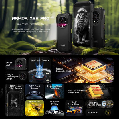 Ulefone Armor X32 Pro 5G Rugged Phone