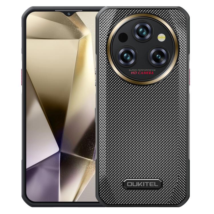 Oukitel WP35 Pro 5G Rugged Phone, 12GB+512GB, 6.6 inch MediaTek Dimensity 6300 Octa Core, NFC, OTG, Network: 5G, WP35 Pro 5G - NMNYSX