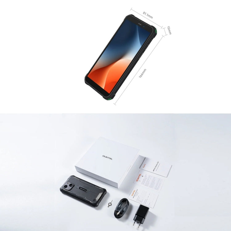 Oukitel WP32 Pro, 6GB+256GB, 6.0 inch Android 14 T606 Octa Core, OTG, Network: 4G, WP32 Pro, 6GB+256GB - NMNYSX