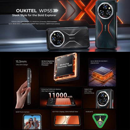 Oukitel WP55 5G Rugged Phone