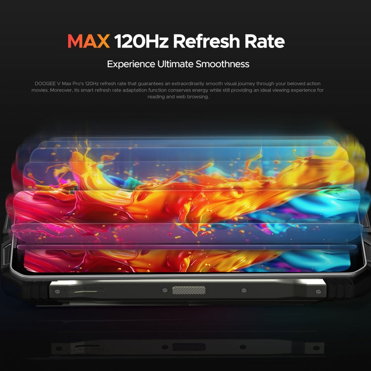 DOOGEE V Max Pro Rugged Phone, 12GB+512GB, 6.58 inch Android 14 Dimensity 7050 Octa Core 2.6GHz, Network: 5G, OTG, NFC - NMNYSX