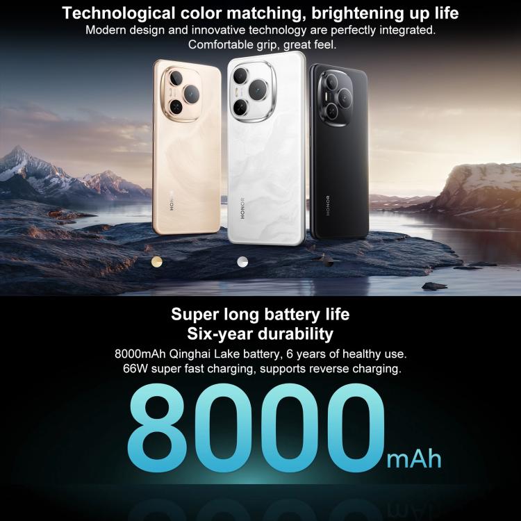 Honor Power, 8GB+256GB, Screen Fingerprint, 6.78 inch MagicOS 9.0 Snapdragon 7 Gen 3 Octa Core, Network: 5G, NFC, OTG, 8GB+256GB