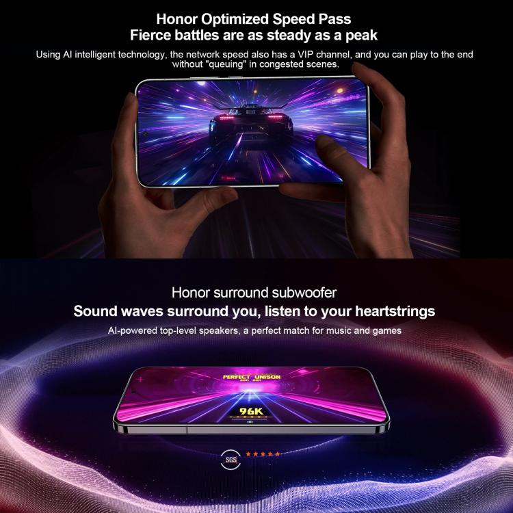 Honor GT Pro, 16GB+512GB, Ultrasonic Fingerprint, 6.78 inch MagicOS 9.0 / Android 15 Snapdragon 8 Elite Octa Core, Network: 5G, NFC, OTG, 16GB+512GB