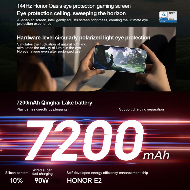 Honor GT Pro, 16GB+512GB, Ultrasonic Fingerprint, 6.78 inch MagicOS 9.0 / Android 15 Snapdragon 8 Elite Octa Core, Network: 5G, NFC, OTG, 16GB+512GB