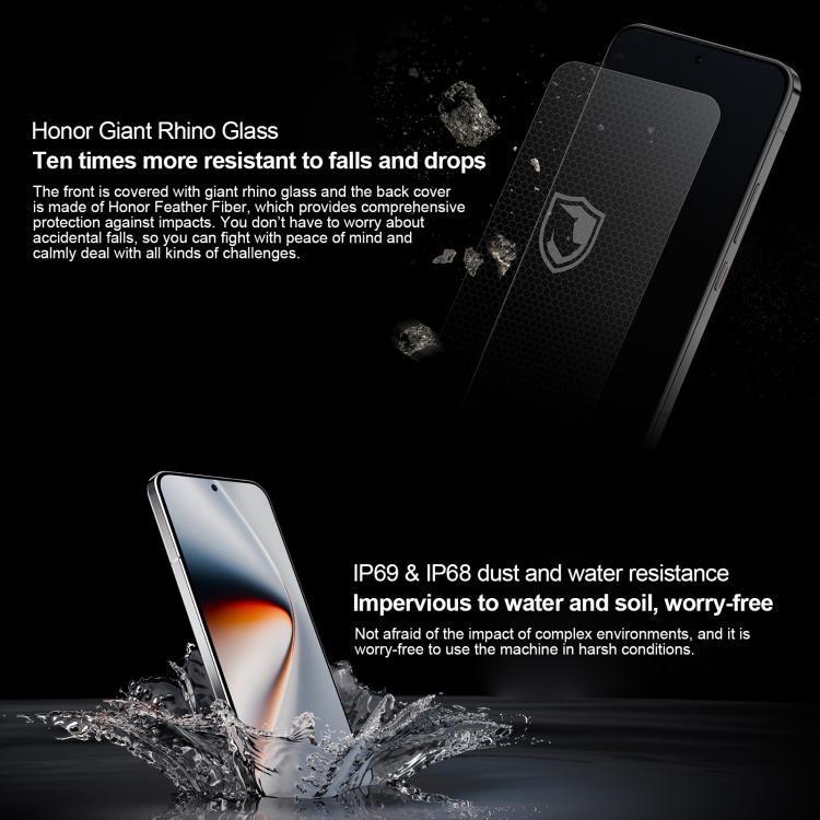 Honor GT Pro, 16GB+512GB, Ultrasonic Fingerprint, 6.78 inch MagicOS 9.0 / Android 15 Snapdragon 8 Elite Octa Core, Network: 5G, NFC, OTG, 16GB+512GB