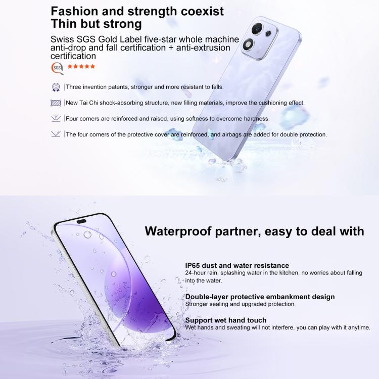 Honor X70i, 12GB+256GB, In-screen Fingerprint, 6.7 inch MagicOS 9.0 Android 15.0 Dimensity 7025 Ultra Octa Core, Network: 5G, OTG, NFC, 12GB+512GB