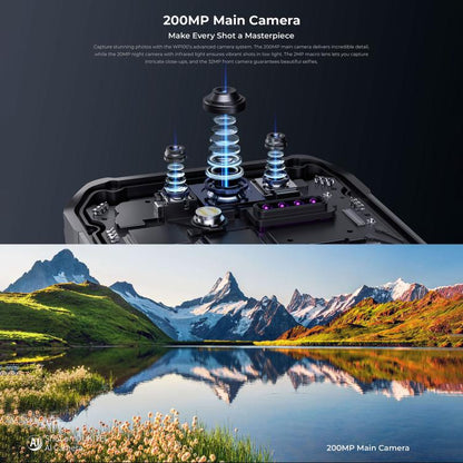 Oukitel WP100 Laser Rangefinder Rugged Phone