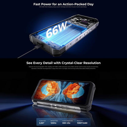 Oukitel WP100 Laser Rangefinder Rugged Phone