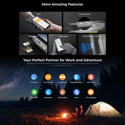 Oukitel WP100 Laser Rangefinder Rugged Phone