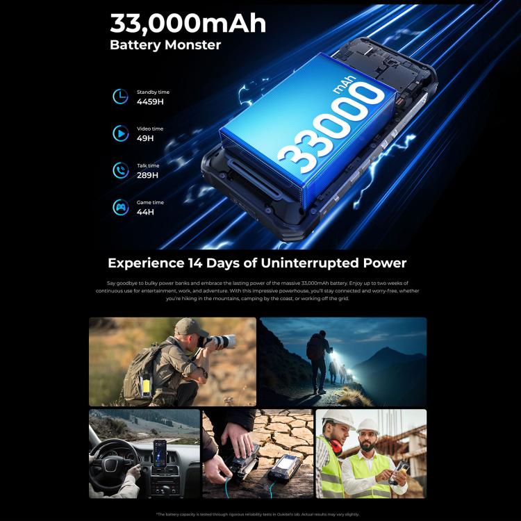 Oukitel WP100 Laser Rangefinder Rugged Phone