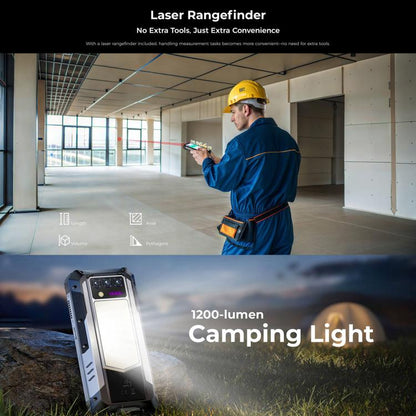 Oukitel WP100 Laser Rangefinder Rugged Phone