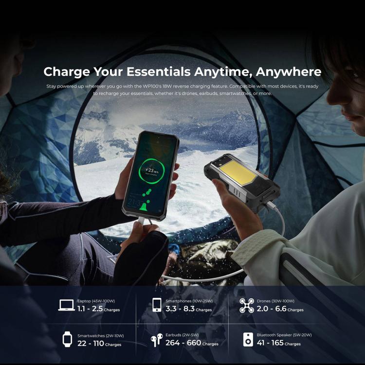 Oukitel WP100 Laser Rangefinder Rugged Phone