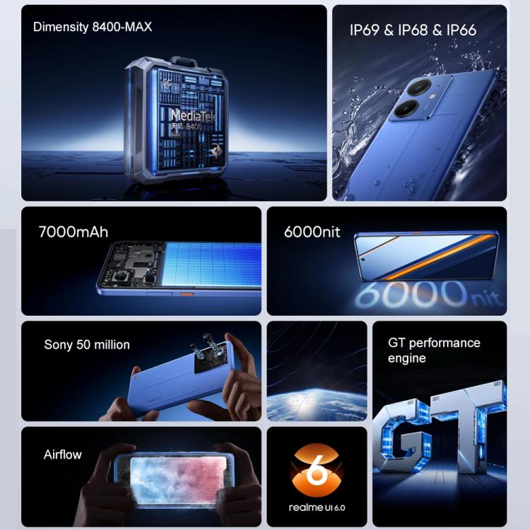Realme Neo7 SE, 12GB+256GB, 6.78 inch Android 15 / Realme UI 6.0 MediaTek Dimensity 8400-MAX Octa Core, NFC, Network: 5G, Realme Neo7 SE, 12GB+256GB