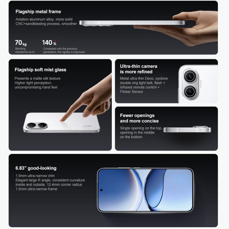 Xiaomi REDMI Turbo 4 Pro, 12GB+512GB, 6.83 inch Xiaomi HyperOS 2 Snapdragon 8s Gen 4 Octa Core, NFC, Network: 5G, 12GB+512GB