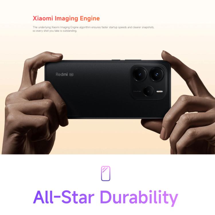 Xiaomi Redmi Note 14 5G Global, 8GB+256GB, In-screen Fingerprint, 6.67 inch Xiaomi HyperOS Dimensity 7025-Ultra Octa Core, NFC, Network: 5G, Note 14 5G , 8GB+256GB(Black)