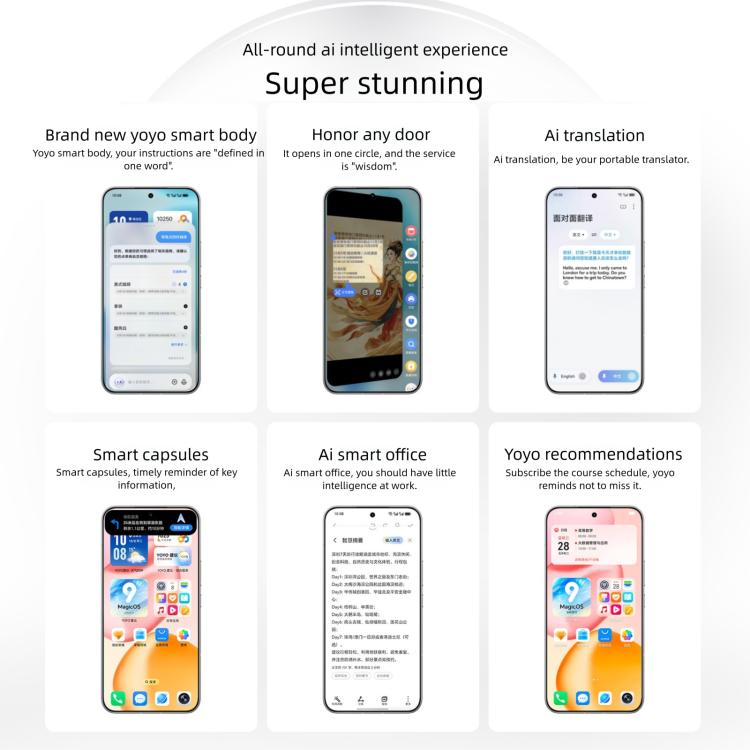 Honor 400, 16GB+512GB, Screen Fingerprint, 6.55 inch MagicOS 9.0 / ...