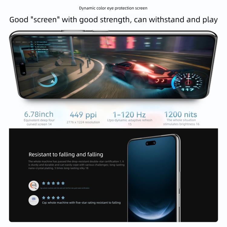 Huawei nova 14 Pro 6.78 inch HarmonyOS 5.0