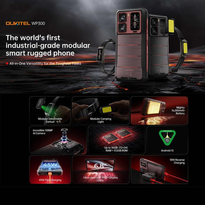 Oukitel WP300 Rugged Phone with Watch