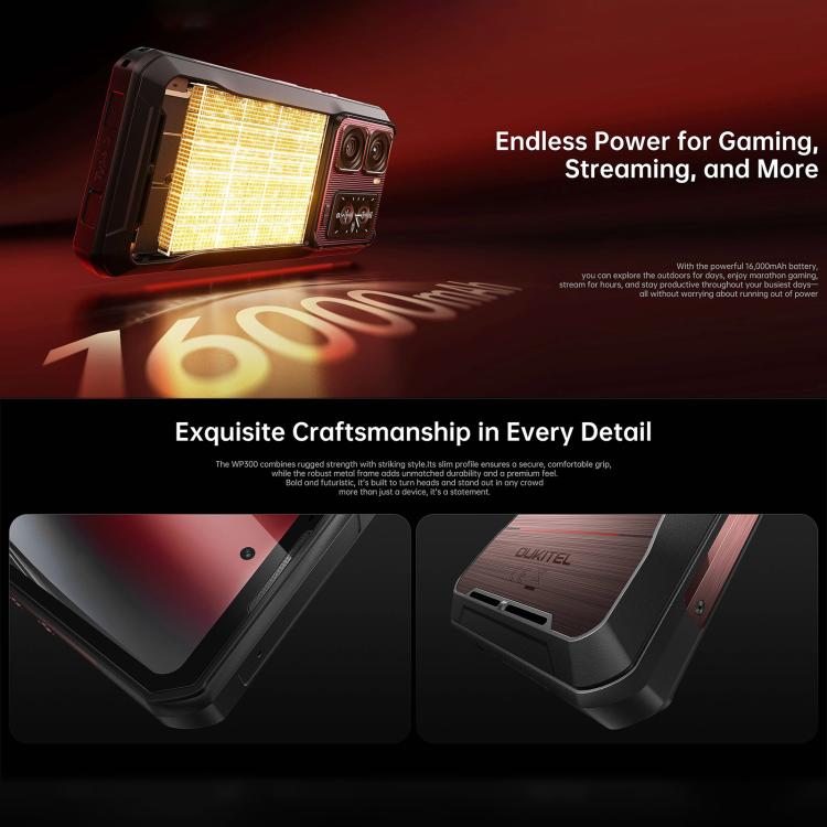 Oukitel WP300 Rugged Phone with Watch