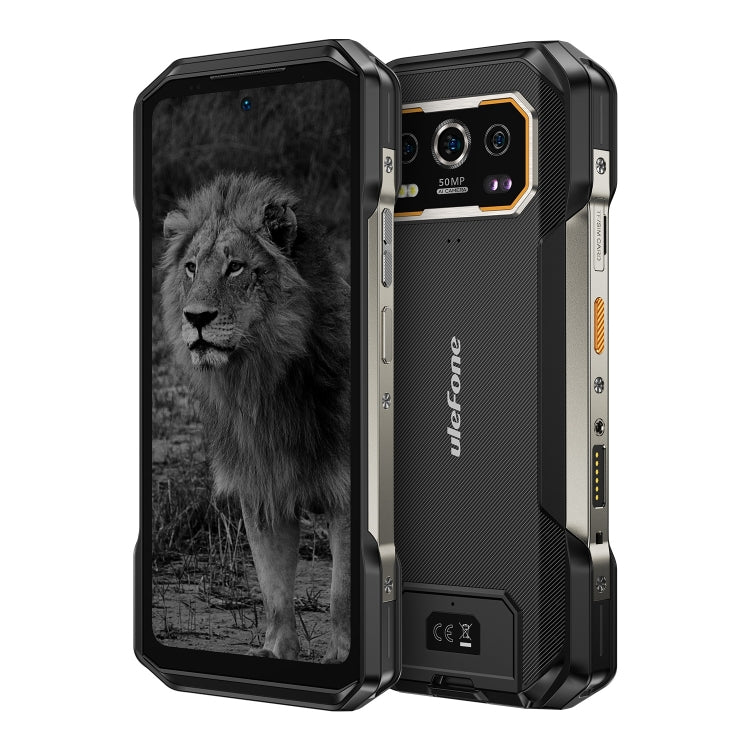 Ulefone Armor 27 Pro Rugged Phone, 12GB+256GB, Night Vision, 10600mAh, 6.78 inch Android 14 MediaTek Dimensity 6300 Octa Core, Network: 5G, NFC, Armor 27 Pro - NMNYSX