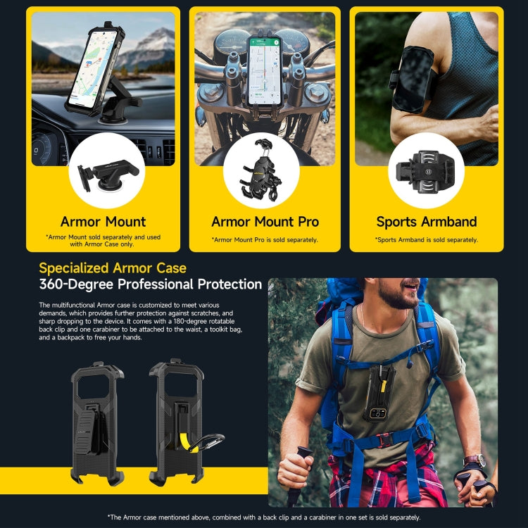 Ulefone Armor 27T Pro Rugged Phone, Thermal Imaging, 12GB+256GB, Night Vision, 10600mAh, 6.78 inch Android 14 MediaTek Dimensity 6300 Octa Core, Network: 5G, NFC, Armor 27T Pro - NMNYSX