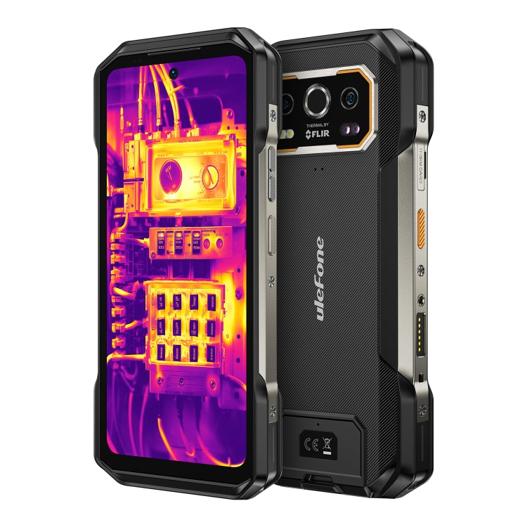 Ulefone Armor 27T Pro Rugged Phone, Thermal Imaging, 12GB+256GB, Night Vision, 10600mAh, 6.78 inch Android 14 MediaTek Dimensity 6300 Octa Core, Network: 5G, NFC, Armor 27T Pro - NMNYSX