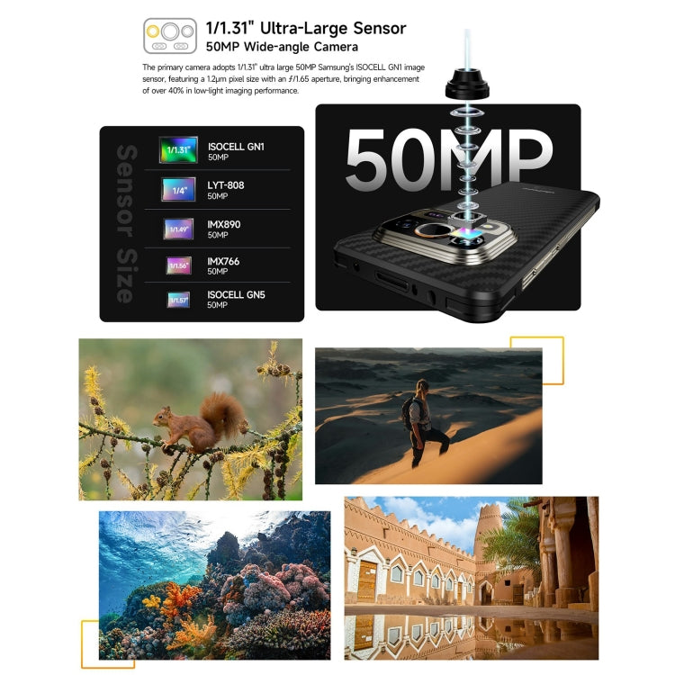 Ulefone Armor 25T Rugged Phone, 6GB+256GB, Thermal Imaging, 6.78 inch Android 14 MediaTek Helio G99 Octa Core, Network: 4G, NFC, OTG, Armor 25T - NMNYSX