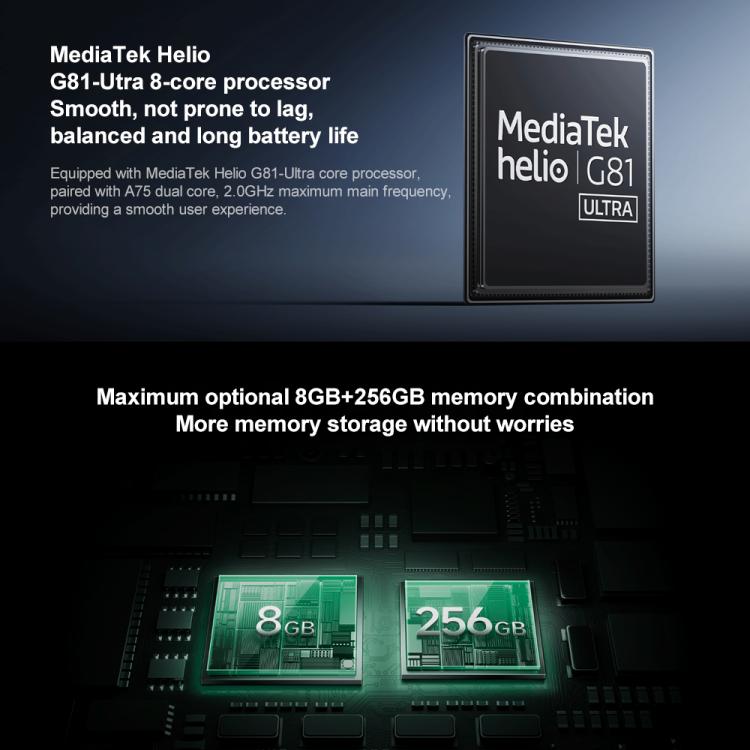 Xiaomi Redmi 14C, 6GB+128GB, 6.88 inch Xiaomi HyperOS MediaTek Helio G81-Ultra Octa Core, Network: 4G, 6GB+128GB