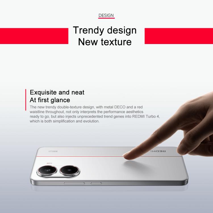 Xiaomi REDMI Turbo 4, 6.67 inch Xiaomi HyperOS 2 Dimensity 8400-Ultra Octa Core 3.0GHz, NFC, Network: 5G, 12GB+256GB