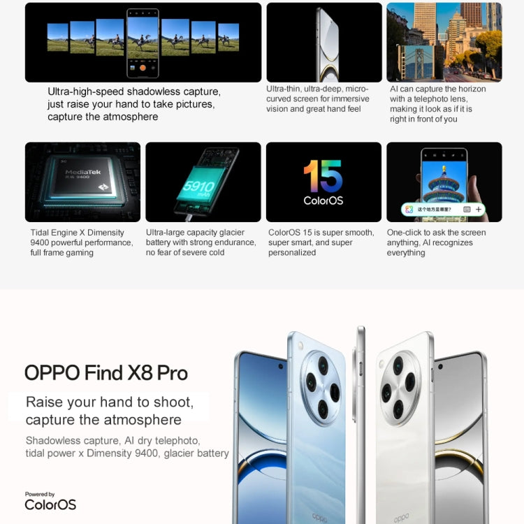 OPPO Find X8 Pro AI Phone