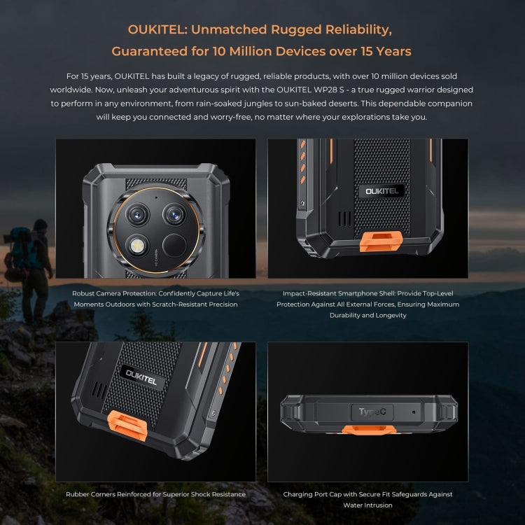 Oukitel WP28 S IP68/IP69K Rugged Phone