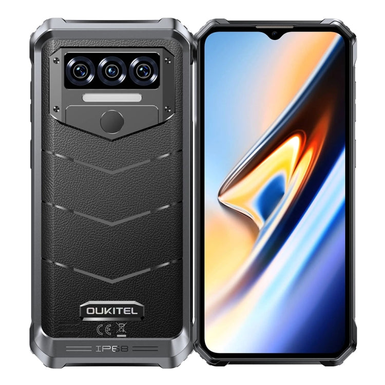 Oukitel WP38 Rugged Phone, 12GB+256GB, IP68/IP69K, Fingerprint Identification, 10600mAh, 6.52 inch MediaTek MT8788 Octa Core, NFC, OTG, Network: 4G - NMNYSX