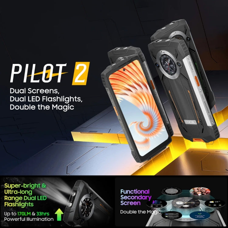 Blackview Oscal PILOT 2, IP68/IP69K/MIL-STD-810H, 4.3 inch Android 13 MediaTek MT6789 Octa Core, Network: 4G, OTG, NFC - NMNYSX