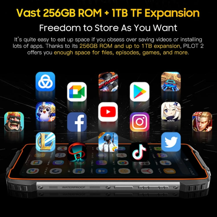 Blackview Oscal PILOT 2, IP68/IP69K/MIL-STD-810H, 4.3 inch Android 13 MediaTek MT6789 Octa Core, Network: 4G, OTG, NFC - NMNYSX