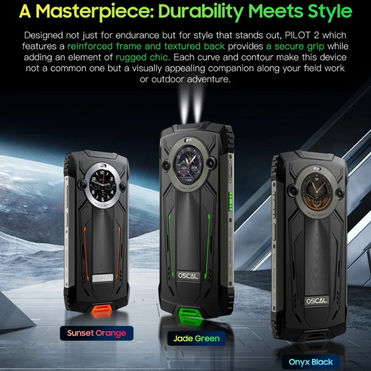 Blackview Oscal PILOT 2, IP68/IP69K/MIL-STD-810H, 4.3 inch Android 13 MediaTek MT6789 Octa Core, Network: 4G, OTG, NFC - NMNYSX