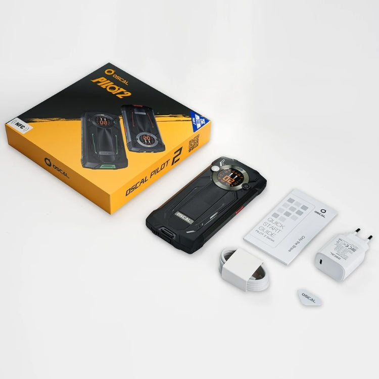 Blackview Oscal PILOT 2, IP68/IP69K/MIL-STD-810H, 4.3 inch Android 13 MediaTek MT6789 Octa Core, Network: 4G, OTG, NFC - NMNYSX