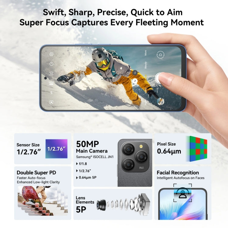 Blackview SHARK 9, 8GB+256GB, 6.67 inch Android 14 Unisoc T820 Octa Core, Network: 5G - NMNYSX